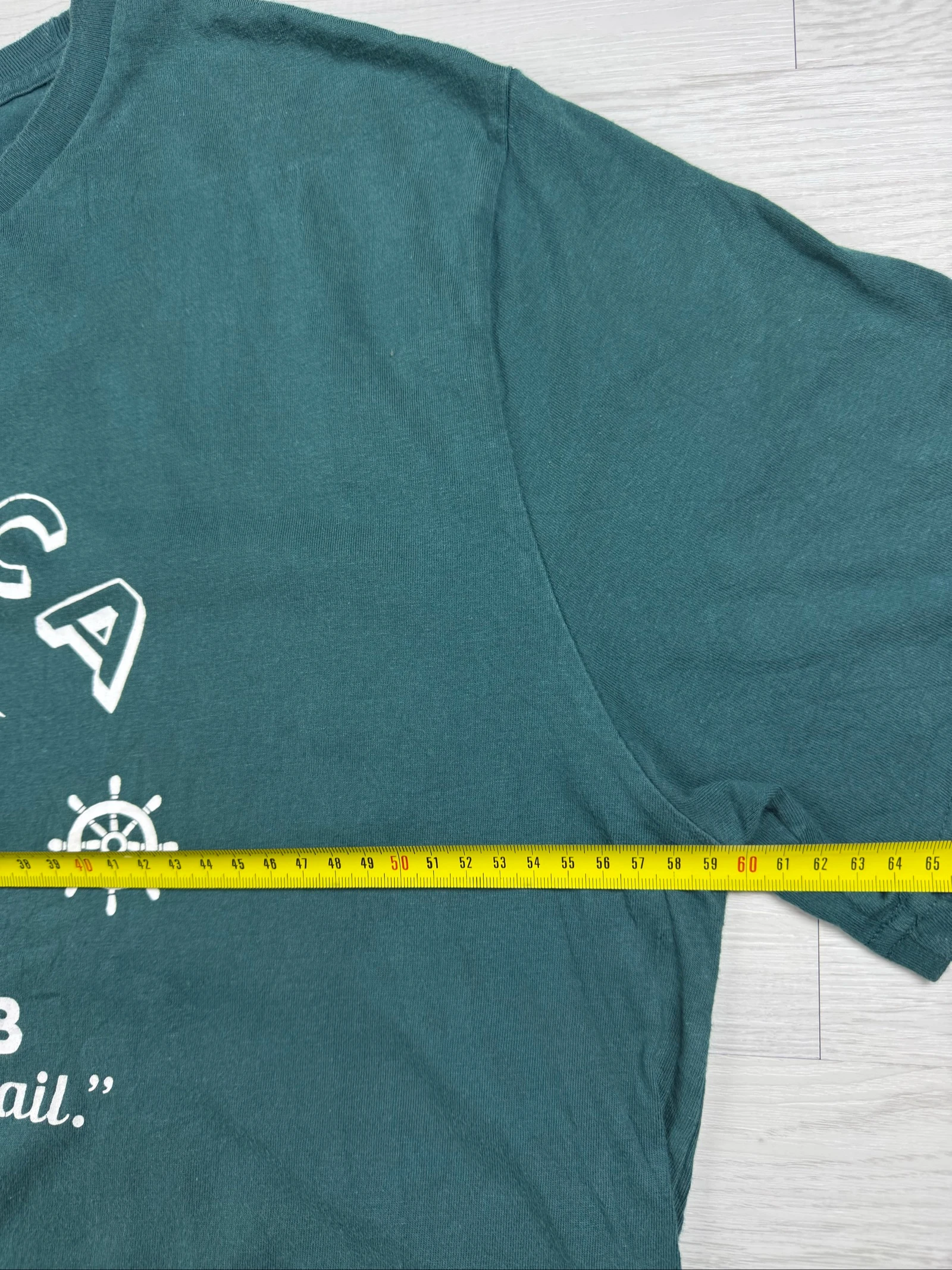 T-shirt graphique Nautica Yacht Club Sailboat vert XL V1500S – photo 6